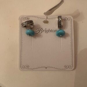 Brighton Silver and Blue Earrings